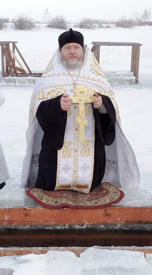 Чин Великого освящения воды на озере Черном