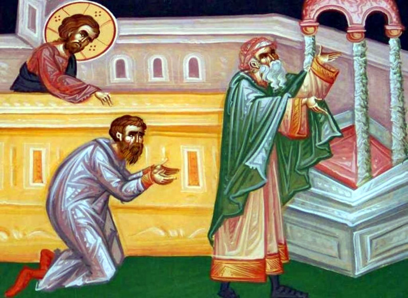 Божественная Литургия в Неделю о Мытаре и Фарисее