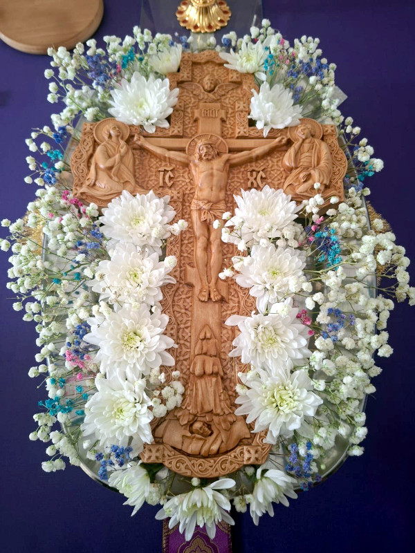 Крестопоклонная неделя Великого поста в г. Мамлютке