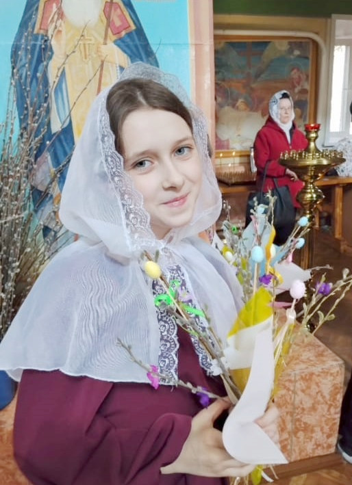 Вербное Воскресенье в с. Новоишимское