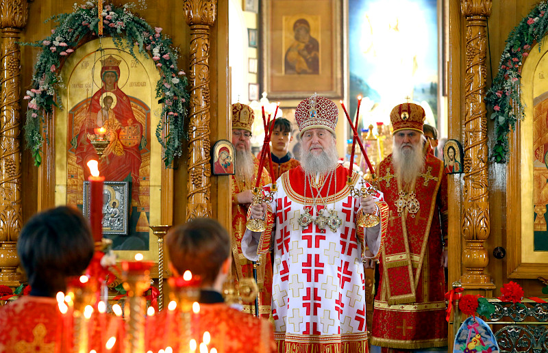 Завершение визита Высокопреосвященнейшего митрополита Александра в пределы Петропавловской и Булаевской епархии