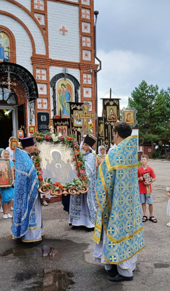 Чествование иконы Божией Матери «Знамение» Абалакская — Архангельская в Кызылжарском благочинии