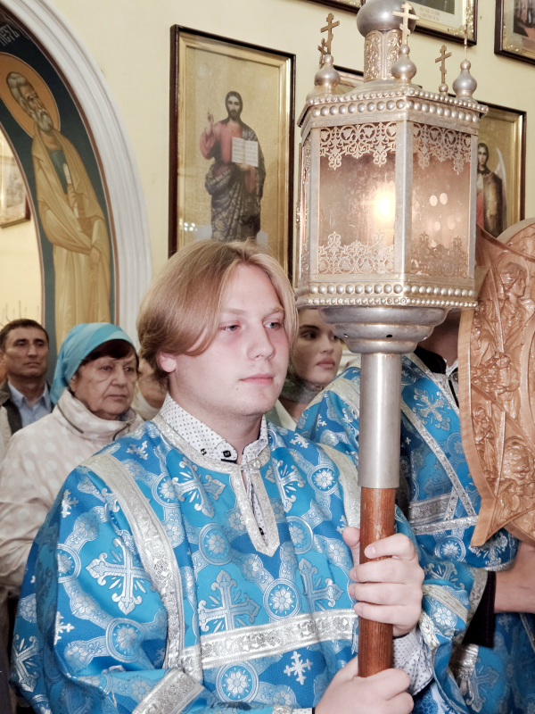 Чин Погребения Плащаницы Божией Матери в Вознесенском кафедральном соборе