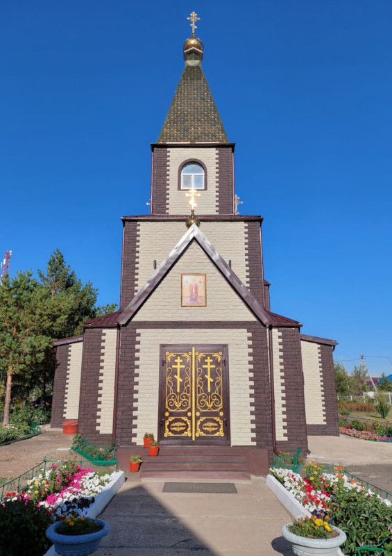 Храм в честь святителя Николая Мирликийского село Новоишимское