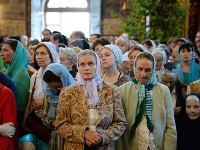 В канун праздника Троицы Предстоятель Русской Церкви совершил всенощное бдение в Троице-Сергиевой лавре
